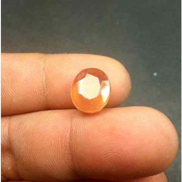 8.94 Carats African Padparadscha Sapphire 11.75 x 10.00 x 6.50 mm
