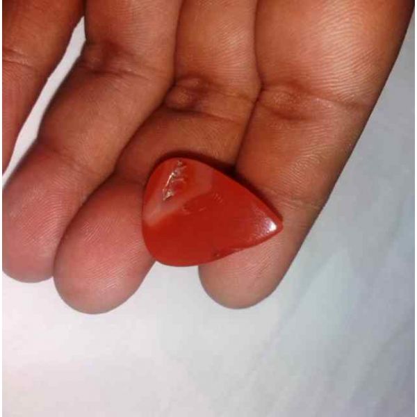 27.00 Carats Carnelian 25.53 x 18.10 x 10.20 mm