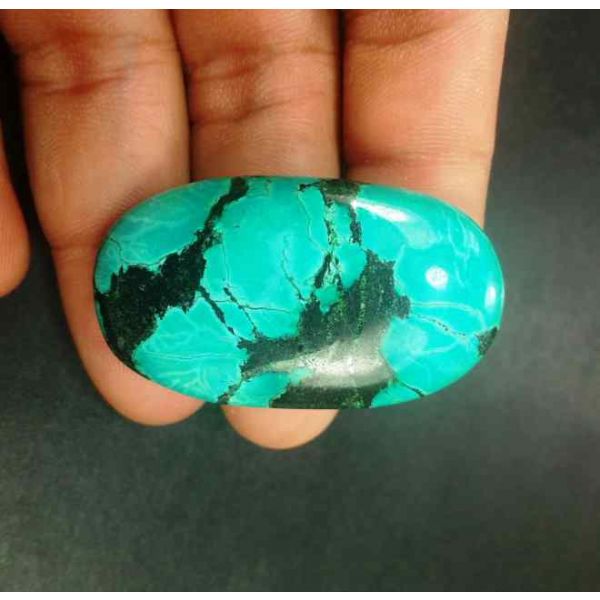 66.51 Carats Turquoise 46.45 x 26.21 x 7.60 mm