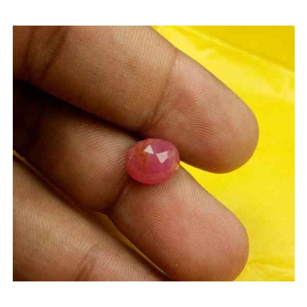 4.66 Carats Guinea Mines Ruby 9.90 x 8.37 x 5.63 mm