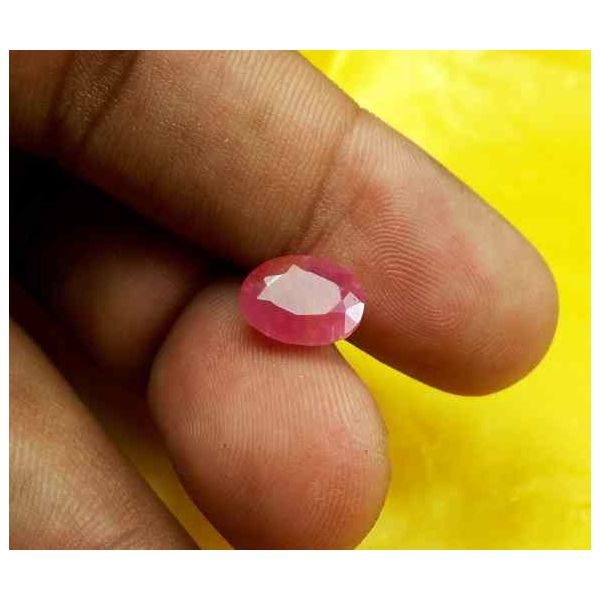 3.32 Carats Guinea Mines Ruby 10.06 x 7.84 x 4.29 mm