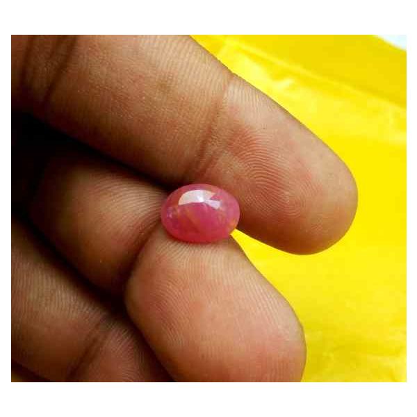 3.60 Carats Guinea Mines Ruby 10.04 x 8.16 x 4.62 mm