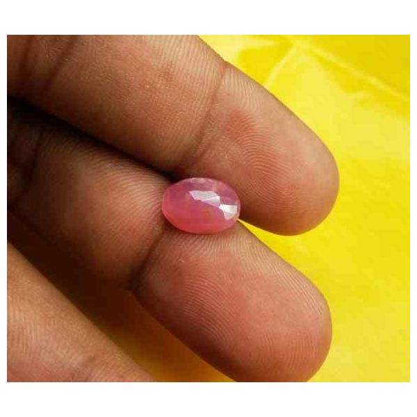 3.03 Carats Guinea Mines Ruby 10.28 x 7.67 x 3.96 mm