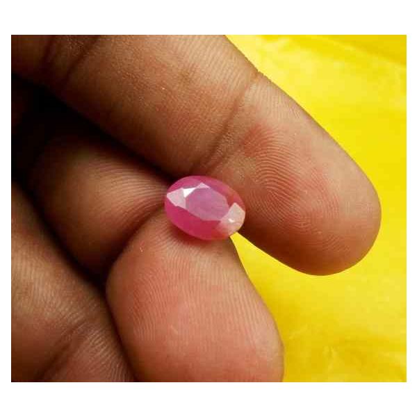 3.07 Carats Guinea Mines Ruby 9.69 x 7.68 x 4.63 mm