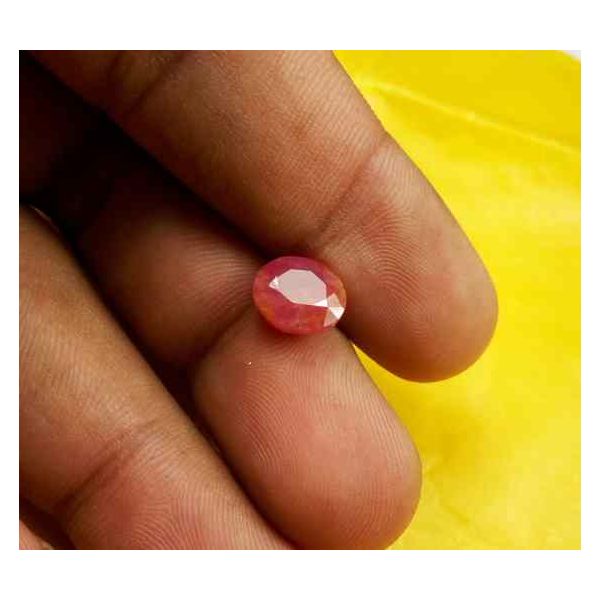 4.11 Carats Guinea Mines Ruby 9.76 x 7.20 x 4.70 mm