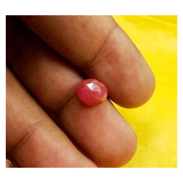 4.11 Carats Guinea Mines Ruby 9.76 x 7.20 x 4.70 mm