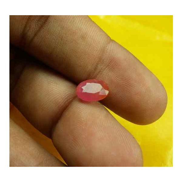 2.22 Carats Guinea Mines Ruby 8.76 x 7.13 x 3.96 mm