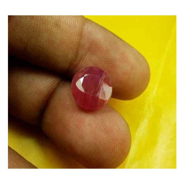 6.12 Carats Guinea Mines Ruby 12.46 x 9.51 x 6.09 mm