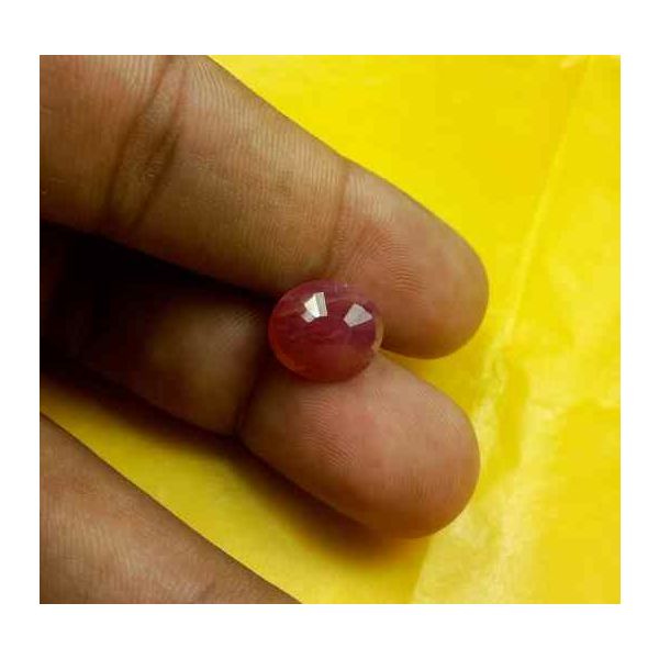 6.12 Carats Guinea Mines Ruby 12.46 x 9.51 x 6.09 mm