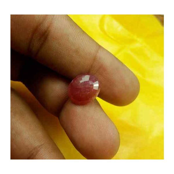 5.87 Carats Guinea Mines Ruby 12.37 x 9.64 x 4.55 mm