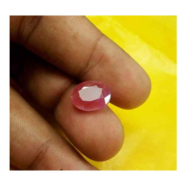 4.74 Carats Guinea Mines Ruby 12.51 x 10.75 x 4.68 mm