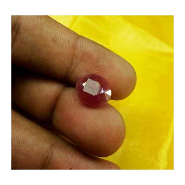 6.11 Carats Guinea Mines Ruby 12.45 x 9.92 x 3.95 mm