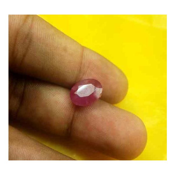 6.27 Carats Guinea Mines Ruby 11.69 x 9.42 x 5.41 mm