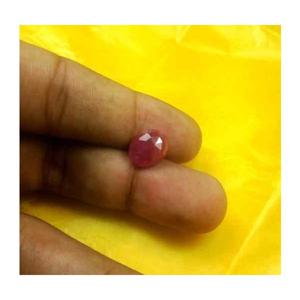 6.27 Carats Guinea Mines Ruby 11.69 x 9.42 x 5.41 mm