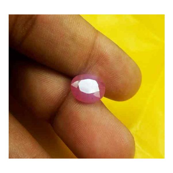 3.76 Carats Guinea Mines Ruby 10.63 x 9.02 x 3.67 mm