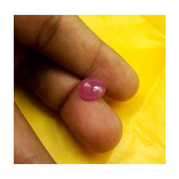 3.76 Carats Guinea Mines Ruby 10.63 x 9.02 x 3.67 mm