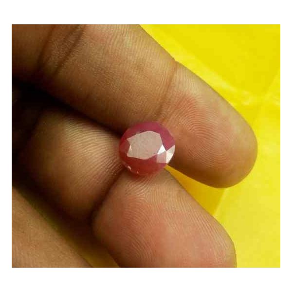 4.85 Carats Guinea Mines Ruby 10.36 x 9.37 x 5.02 mm