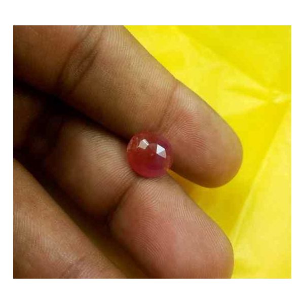 4.85 Carats Guinea Mines Ruby 10.36 x 9.37 x 5.02 mm