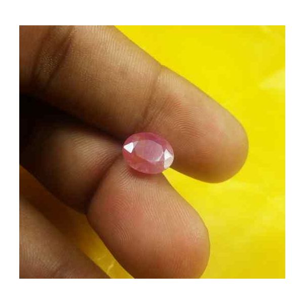 3.55 Carats Guinea Mines Ruby 9.84 x 8.24 x 4.41 mm