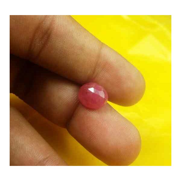 4.86 Carats Guinea Mines Ruby 10.55 x 8.89 x 4.98 mm