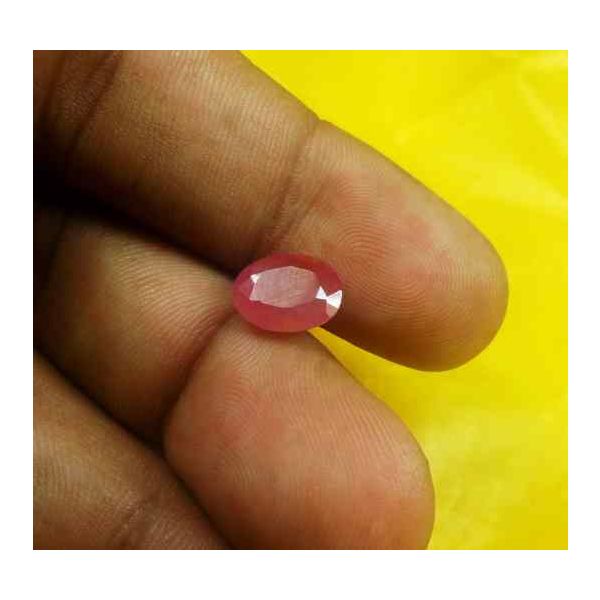 3.47 Carats Guinea Mines Ruby 9.71 x 7.48 x 5.31 mm