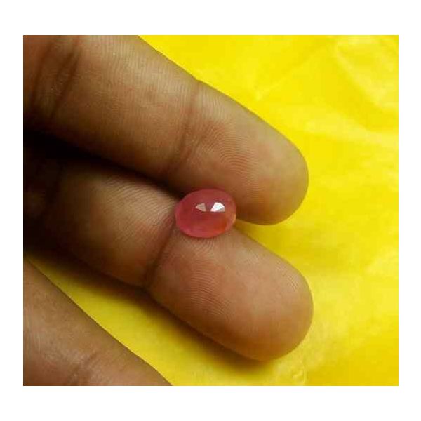 3.47 Carats Guinea Mines Ruby 9.71 x 7.48 x 5.31 mm