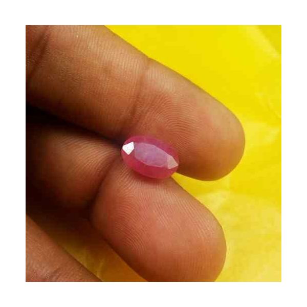 3.53 Carats Guinea Mines Ruby 10.56 x 7.02 x 5.09 mm