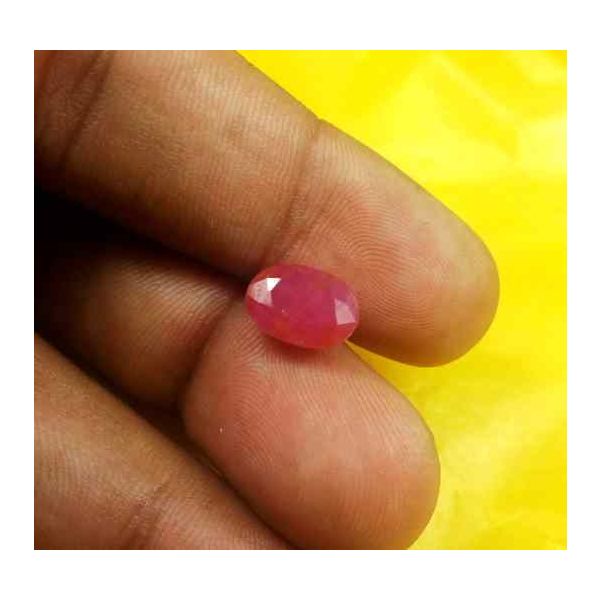 4.21 Carats Guinea Mines Ruby 10.19 x 7.05 x 5.69 mm