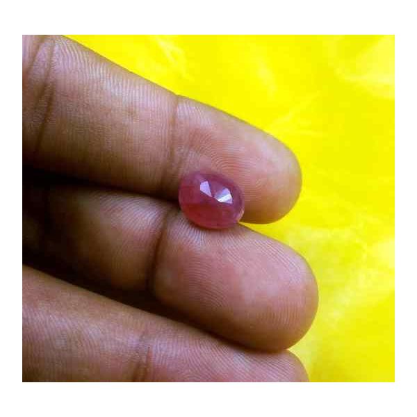 4.39 Carats Guinea Mines Ruby 10.72 x 8.69 x 4.92 mm