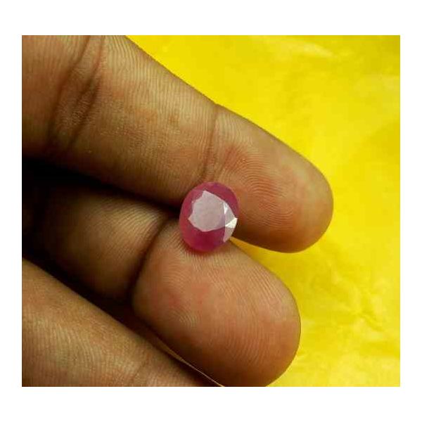 4.20 Carats Guinea Mines Ruby 10.70 x 8.18 x 3.75 mm