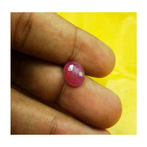 4.20 Carats Guinea Mines Ruby 10.70 x 8.18 x 3.75 mm