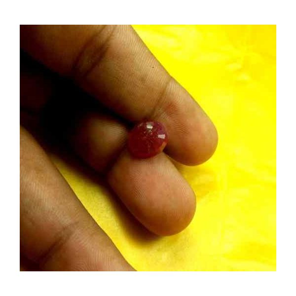 5.07 Carats Guinea Mines Ruby 10.68 x 9.78 x 4.92 mm