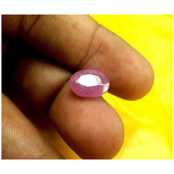 5.28 Carats Guinea Mines Ruby 11.76 x 9.25 x 4.39 mm