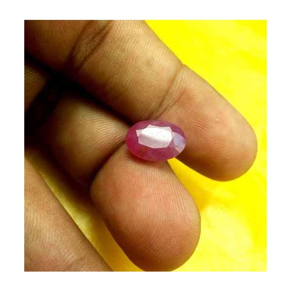 4.89 Carats Guinea Mines Ruby 12.12 x 8.79 x 4.49 mm