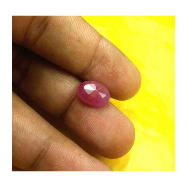 4.89 Carats Guinea Mines Ruby 12.12 x 8.79 x 4.49 mm