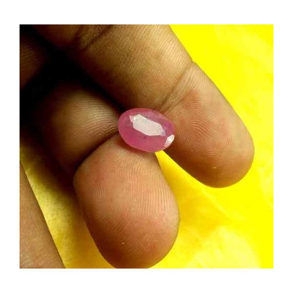 4.83 Carats Guinea Mines Ruby 11.37 x 8.90 x 5.34 mm