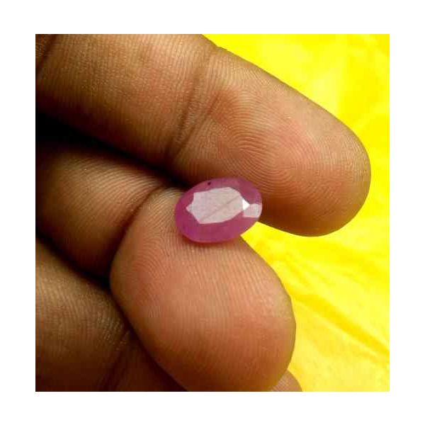 2.60 Carats Guinea Mines Ruby 10.33 x 7.98 x 3.48 mm