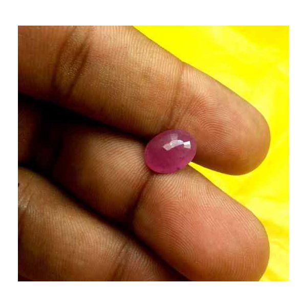 2.60 Carats Guinea Mines Ruby 10.33 x 7.98 x 3.48 mm