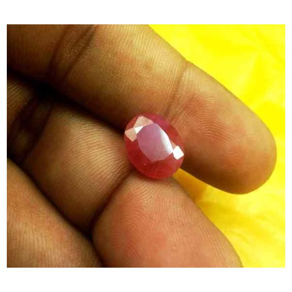 6.33 Carats Guinea Mines Ruby 11.61 x 9.42 x 5.68 mm