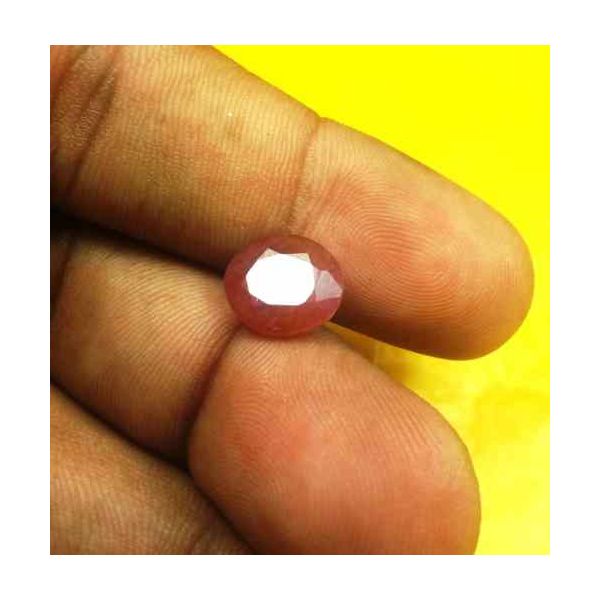 5.07 Carats Guinea Mines Ruby 10.68 x 9.23 x 5.31 mm