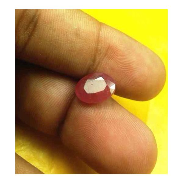 3.54 Carats Guinea Mines Ruby 10.78 x 8.08 x 4.20 mm