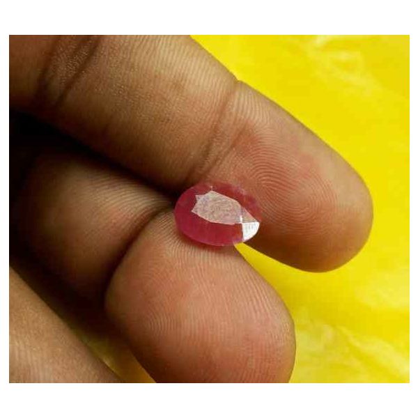 3.14 Carats Guinea Mines Ruby 10.29 x 8.34 x 3.94 mm