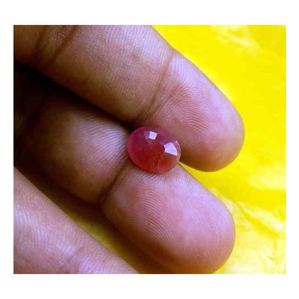 3.14 Carats Guinea Mines Ruby 10.29 x 8.34 x 3.94 mm