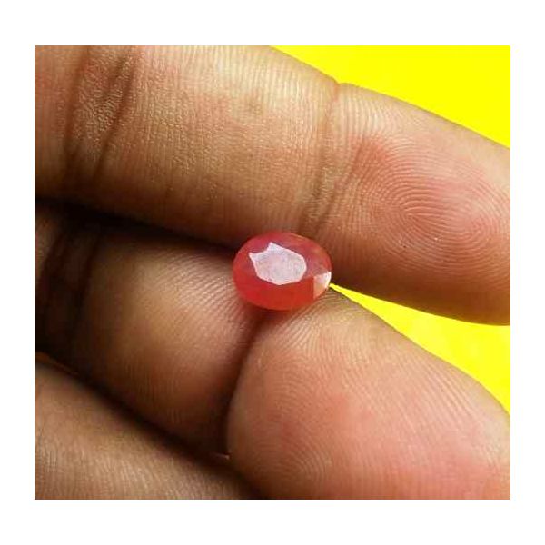 2.43 Carats Guinea Mines Ruby 8.46 x 6.90 x 4.20 mm