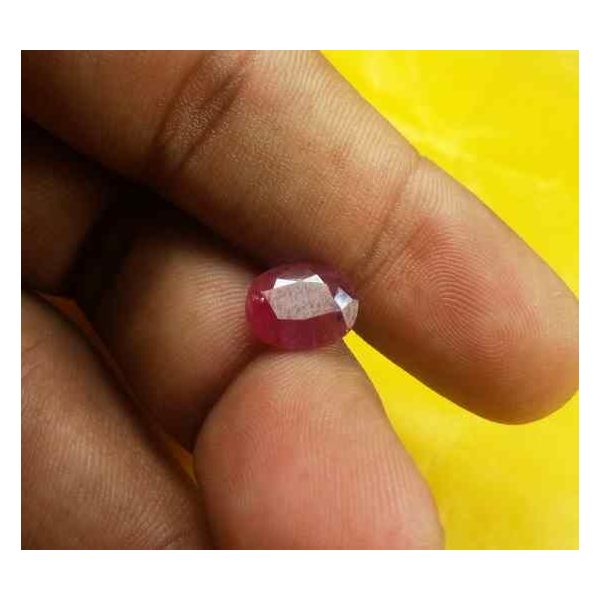 2.86 Carats Guinea Mines Ruby 10.07 x 8.23 x 3.58 mm