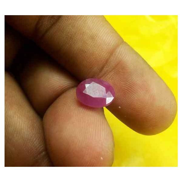 3.95 Carats Guinea Mines Ruby 11.31 x 8.04 x 4.49 mm