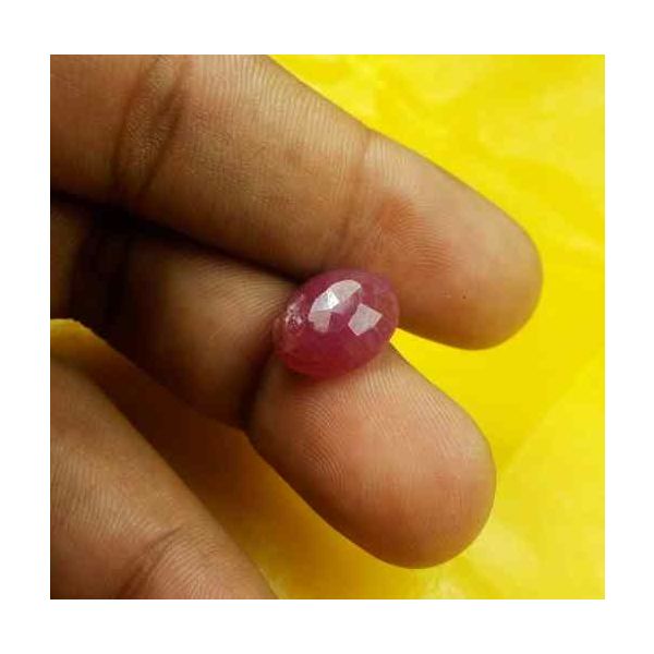 6.28 Carats Guinea Mines Ruby 13.35 x 10.99 x 4.31 mm