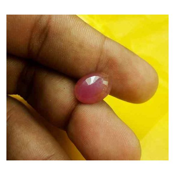 6.34 Carats Guinea Mines Ruby 12.82 x 9.81 x 5.20 mm