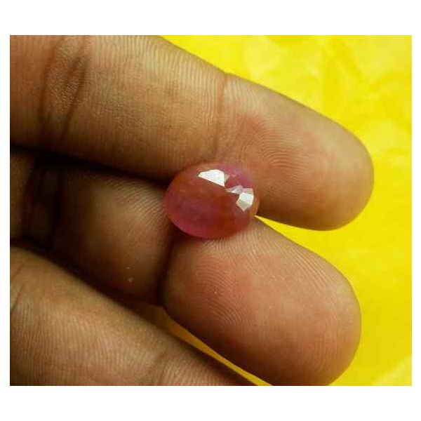 4.77 Carats Guinea Mines Ruby 12.28 x 10.40 x 3.84 mm