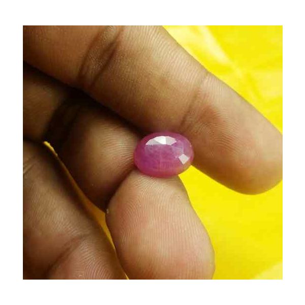 5.82 Carats Guinea Mines Ruby 11.81 x 9.40 x 4.78 mm